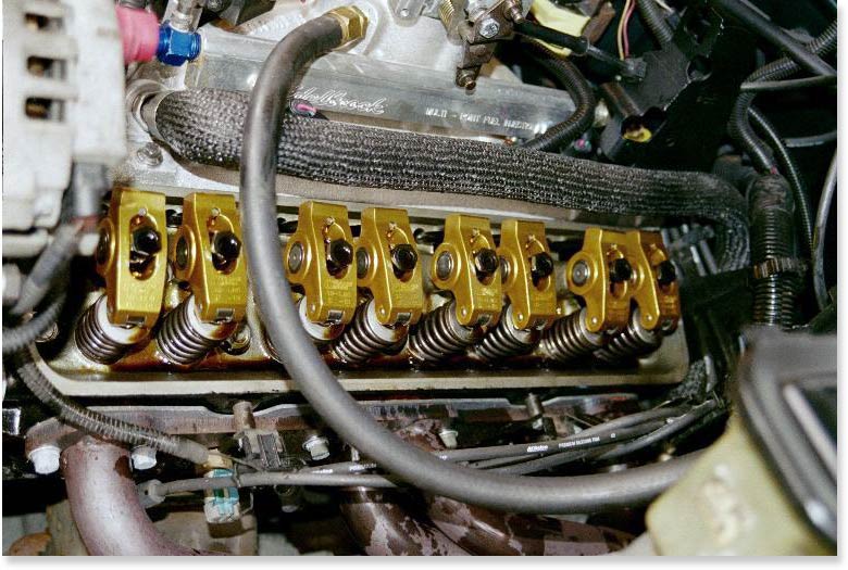 Roller rocker installation